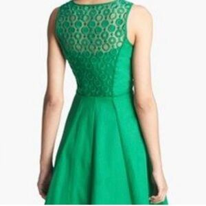 Jessica Simpson Vibrant Green Mini Dress